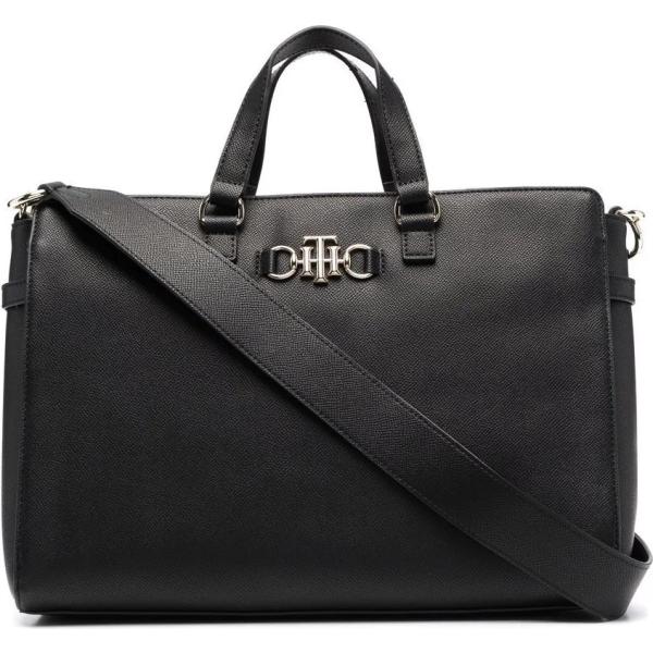 borse tote Tommy Hilfiger nero