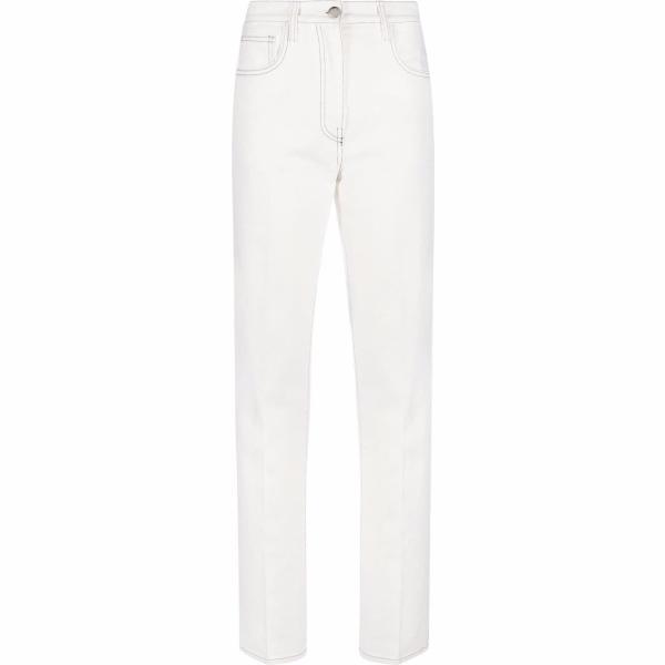 jeans dritti There Was One bianco