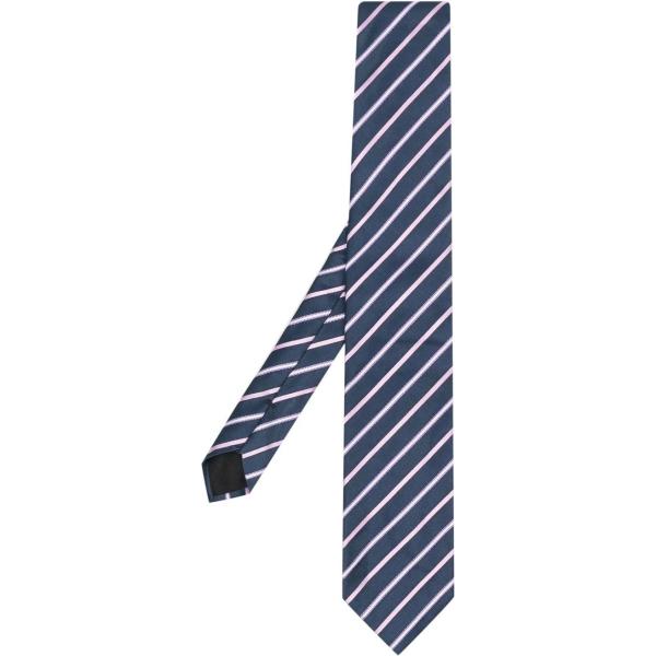 cravatte Boss Hugo Boss blu a righe