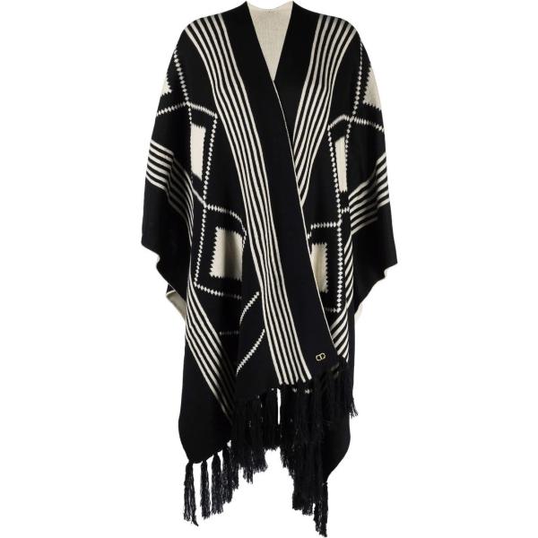 cardigans Twinset nero a righe