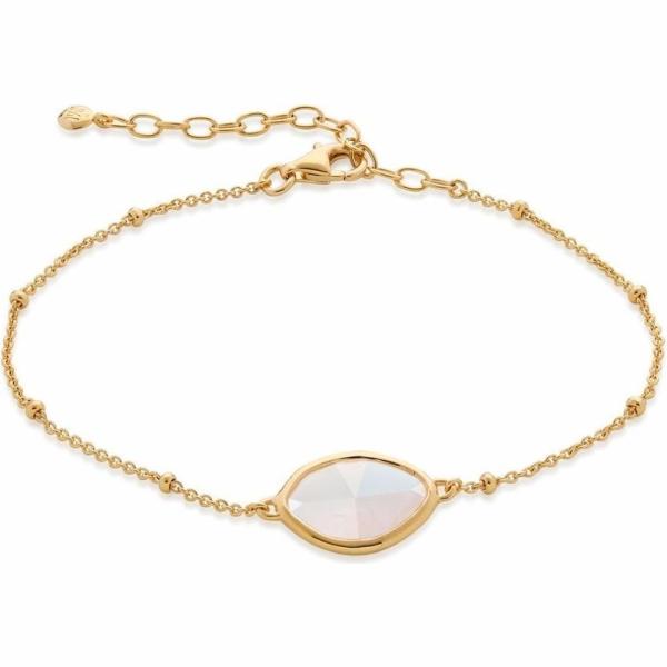 braccialetti Monica Vinader bianco