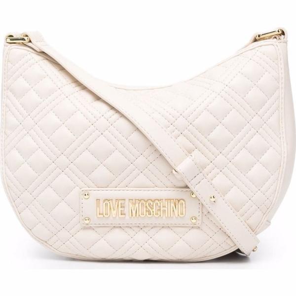 borse a spalla Love Moschino bianco