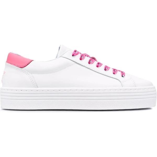 sneakers Chiara Ferragni bianco con stampe