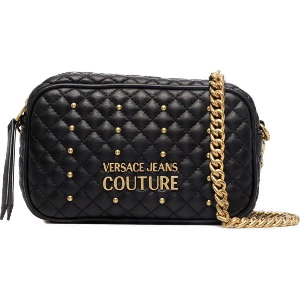 borse a tracolla Versace Jeans Couture nero