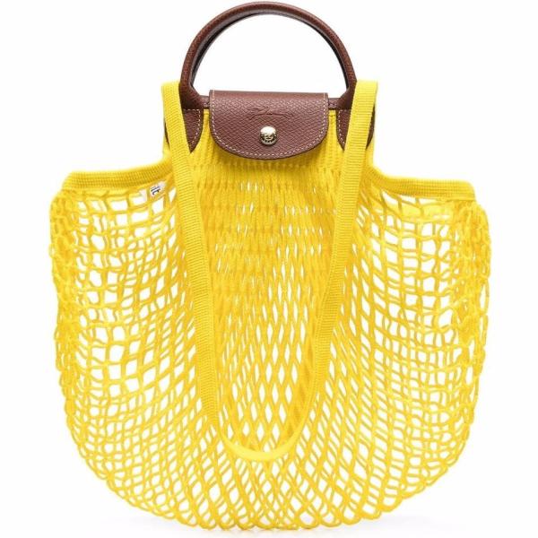 borse tote Longchamp giallo