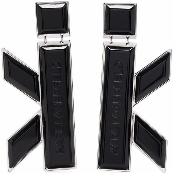 orecchini Karl Lagerfeld nero