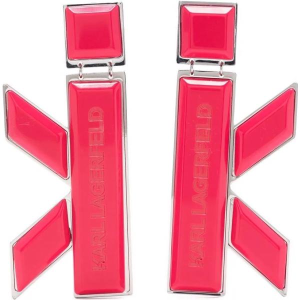 orecchini Karl Lagerfeld rosso