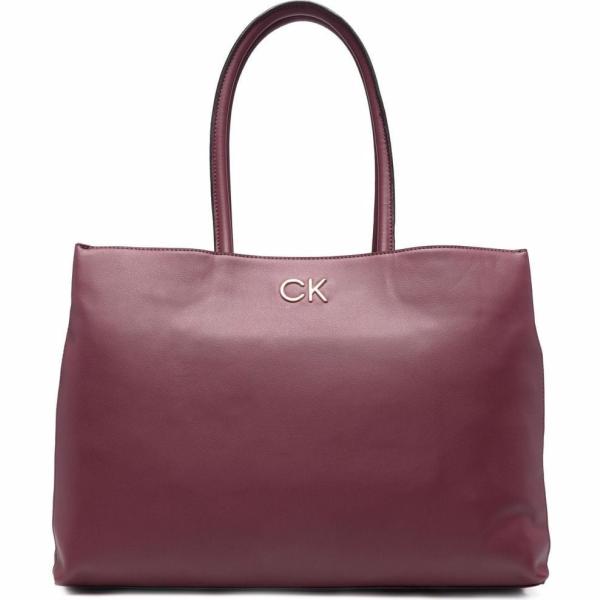 shopping bag Calvin Klein marrone