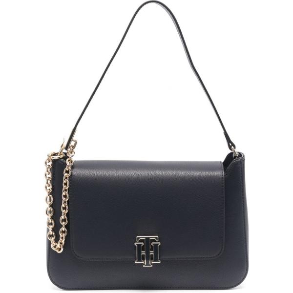borse a spalla Tommy Hilfiger blu