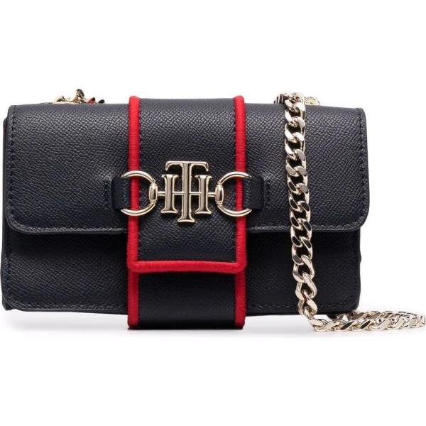 borse a tracolla Tommy Hilfiger nero