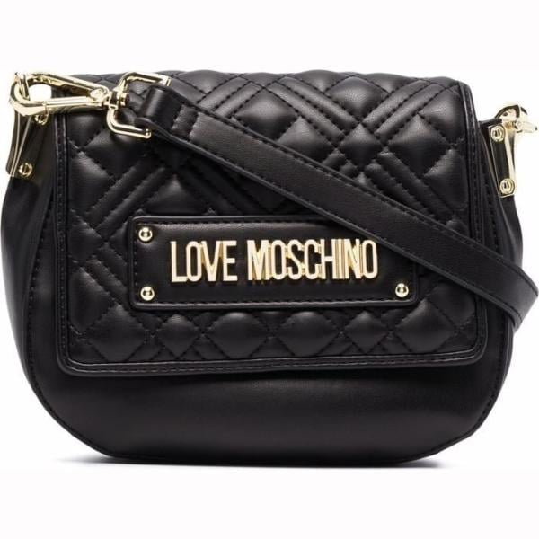 borse a tracolla Love Moschino nero