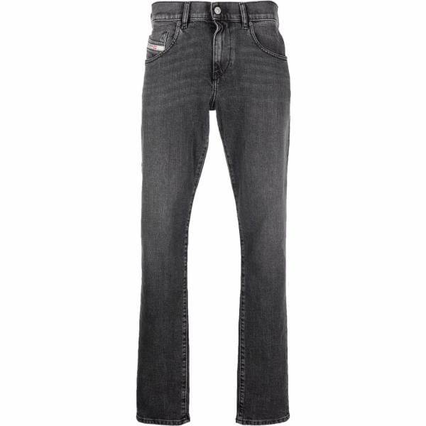 jeans dritti Diesel grigio