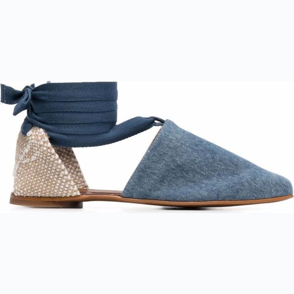 ballerine Castañer blu