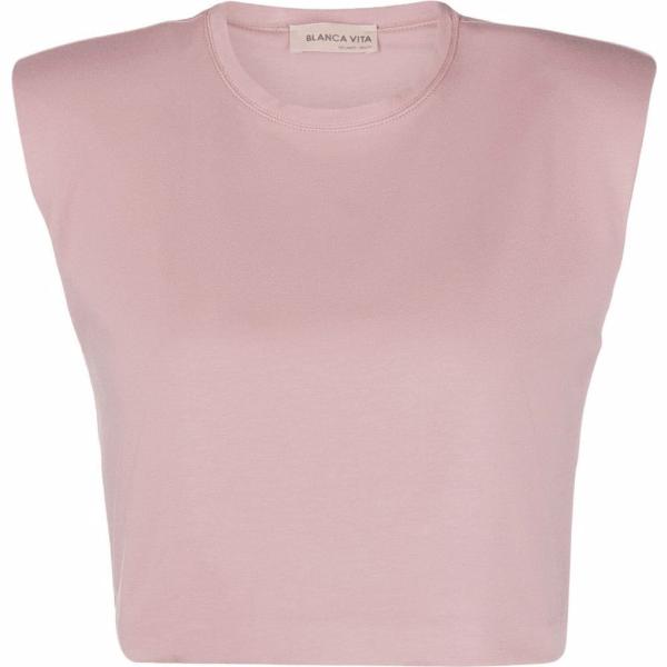 top Blanca Vita rosa