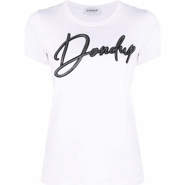 t-shirt Dondup bianco