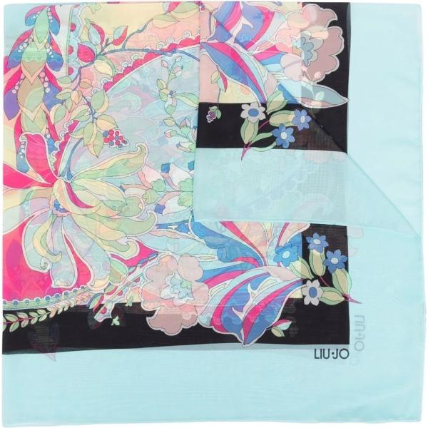 foulard Liu Jo blu a fiori