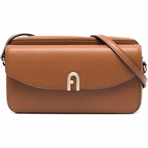 borse a tracolla Furla marrone