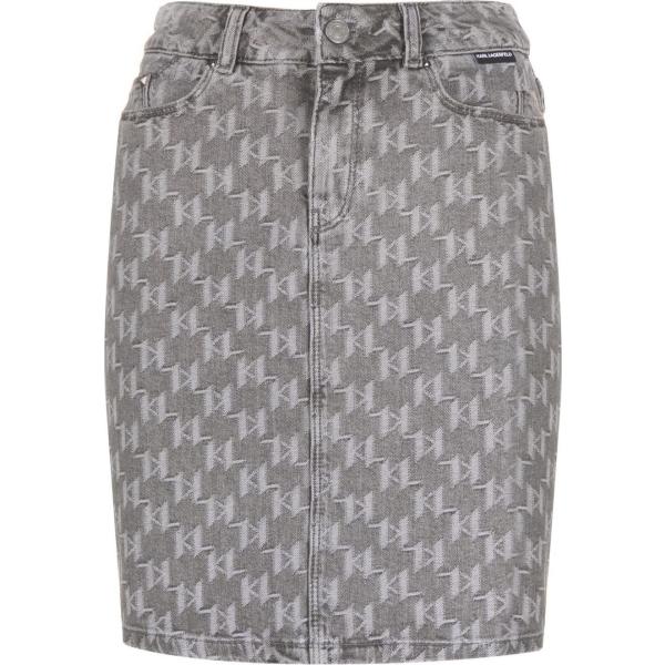 gonne Karl Lagerfeld grigio