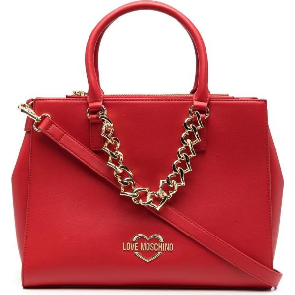 borse tote Love Moschino rosso