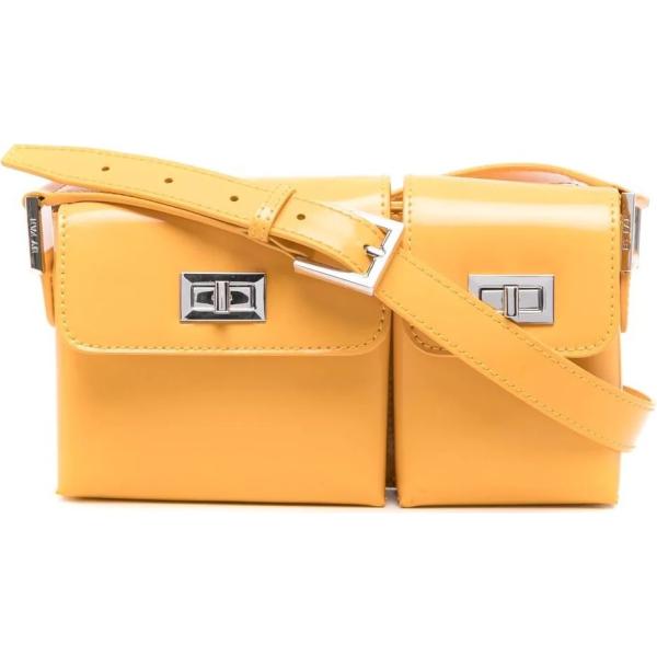 borse a spalla By Far arancione