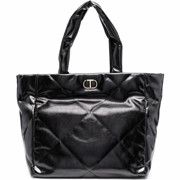 borse tote Twinset nero