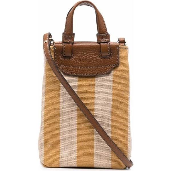 borse a tracolla Furla marrone con stampe