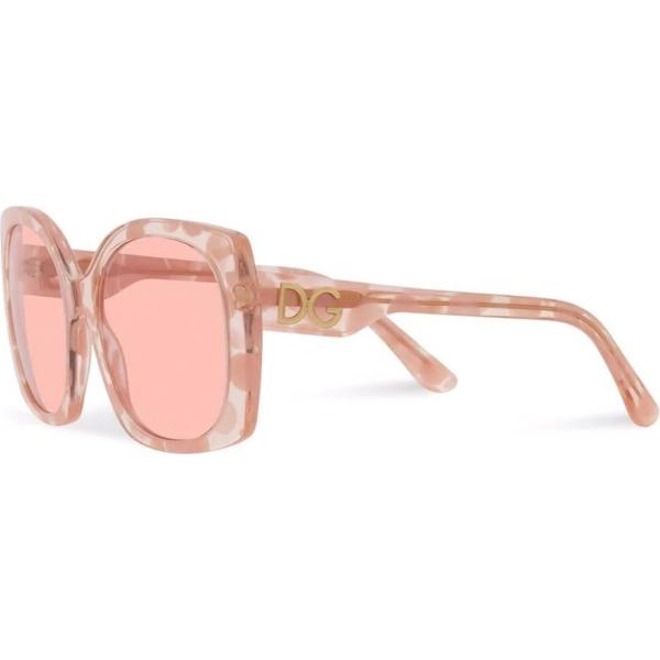 occhiali da sole Dolce & Gabbana Eyewear arancione con stampe