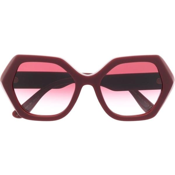 occhiali da sole Dolce & Gabbana Eyewear marrone geometrica
