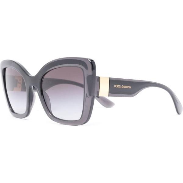 occhiali da sole Dolce & Gabbana Eyewear grigio con stampe