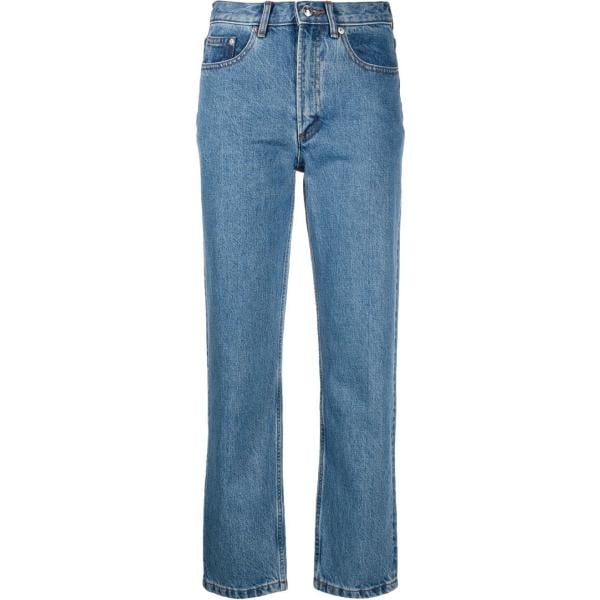 jeans dritti A.p.c. blu