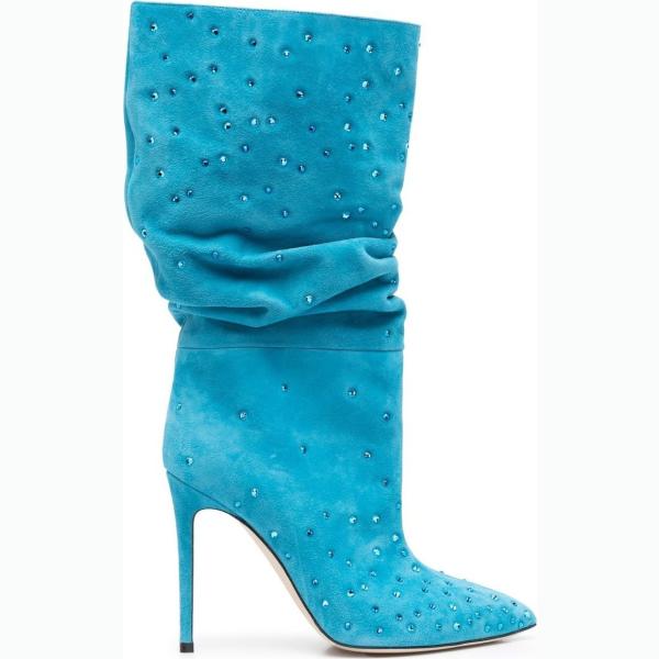 stivali Paris Texas blu