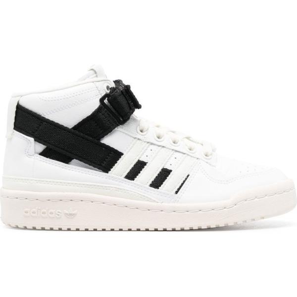 sneakers Adidas bianco a righe