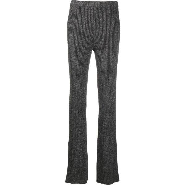 pantaloni Alberta Ferretti grigio