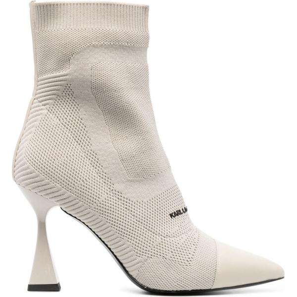 stivali Karl Lagerfeld viola con stampe