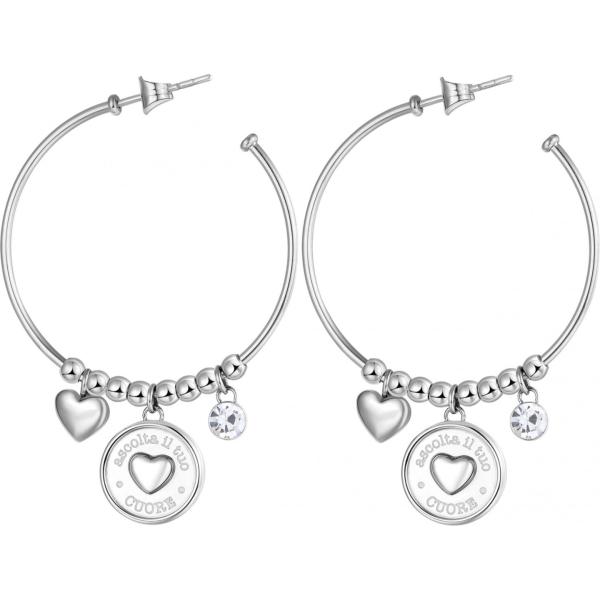 orecchini Brosway bianco