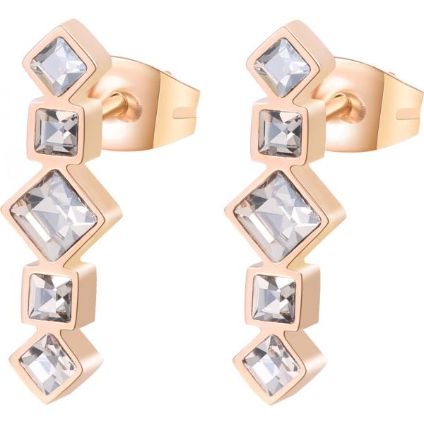 orecchini Brosway rosa