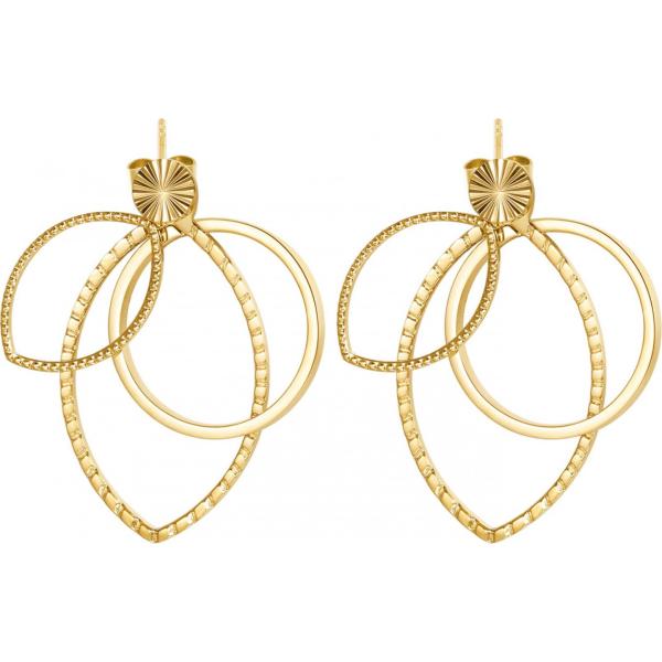 orecchini Brosway marrone geometrica
