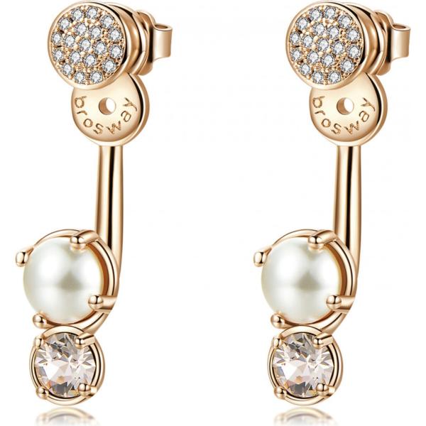 orecchini Brosway bianco
