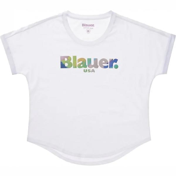 t-shirt Blauer bianco