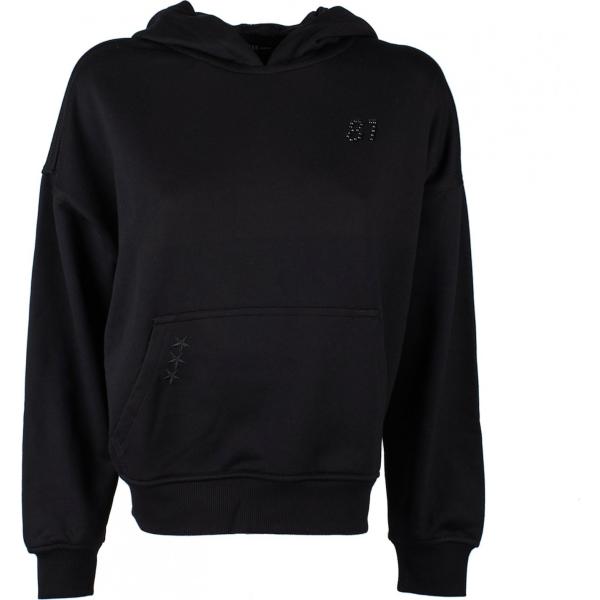 felpe con cappuccio Guess nero