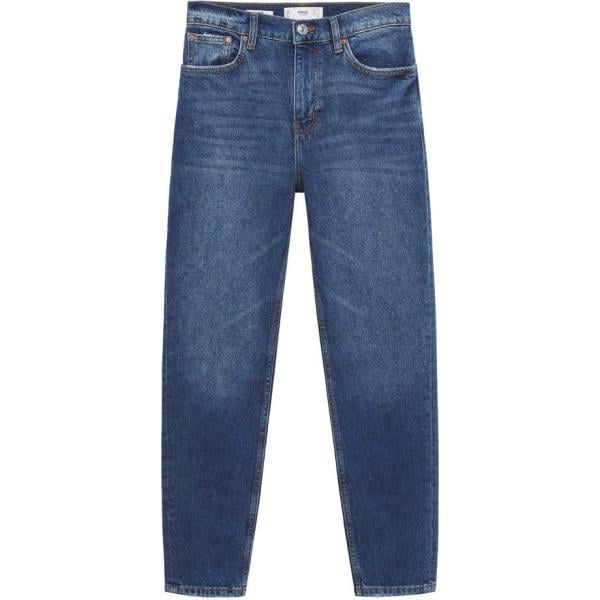 jeans mom Mango blu