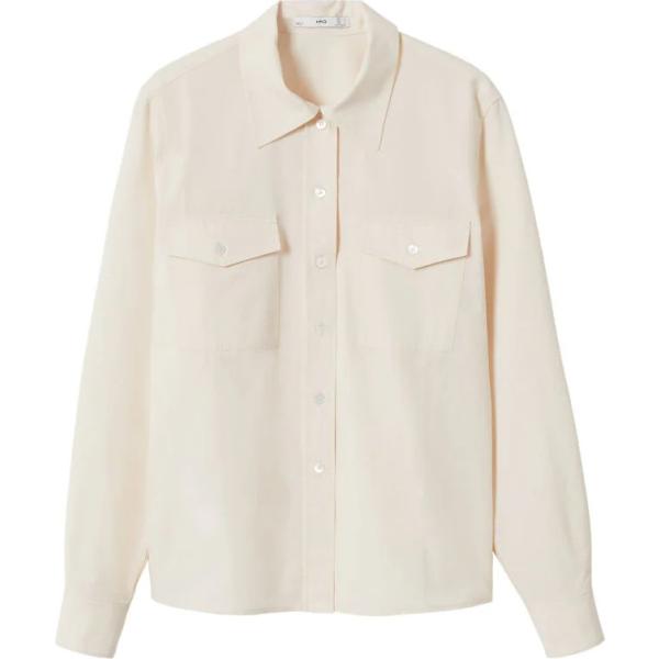 camicie Mango bianco