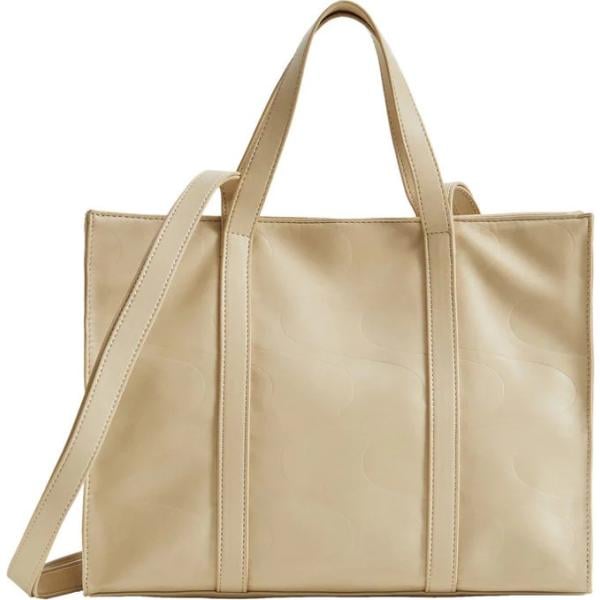 shopping bag Mango marrone