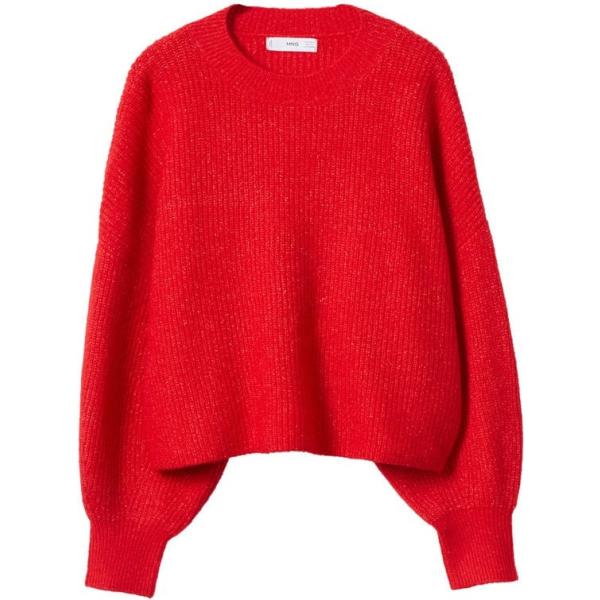 pullovers Mango rosso
