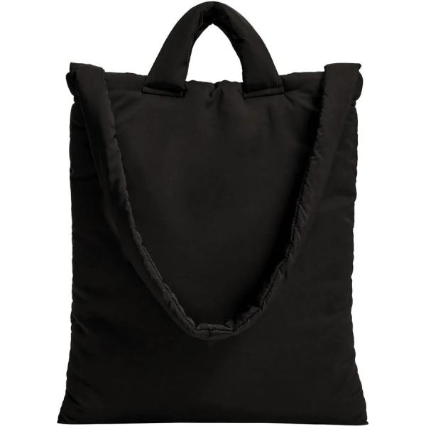 borse tote Mango nero