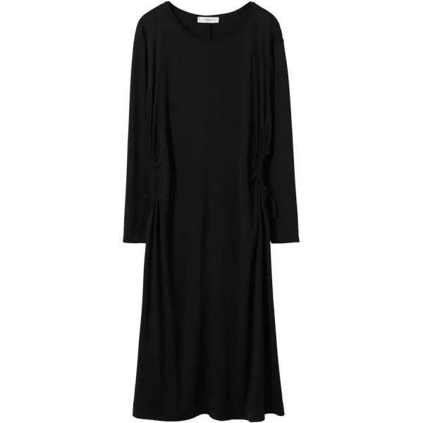 vestiti midi/longuette Mango nero