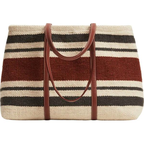 shopping bag Mango multicolore con stampe