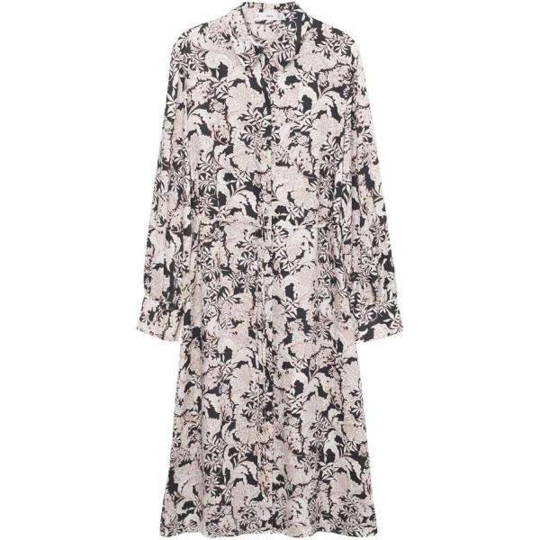 vestiti midi/longuette Mango viola con stampe