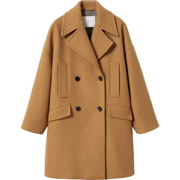 cappotti Mango marrone
