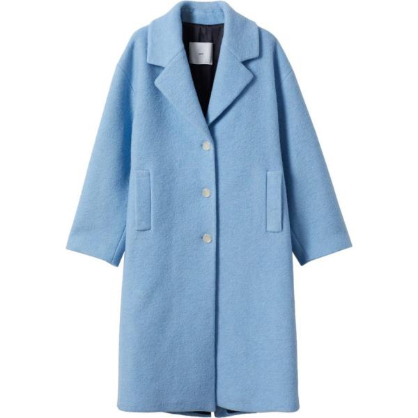 cappotti Mango blu
